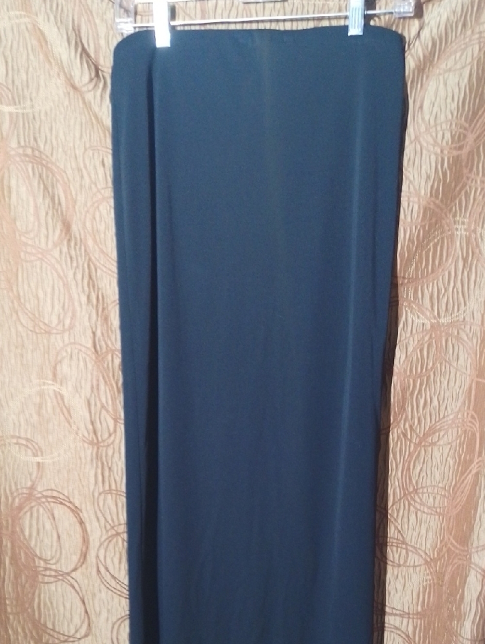 Donna Karan Navy Maxi Skirt